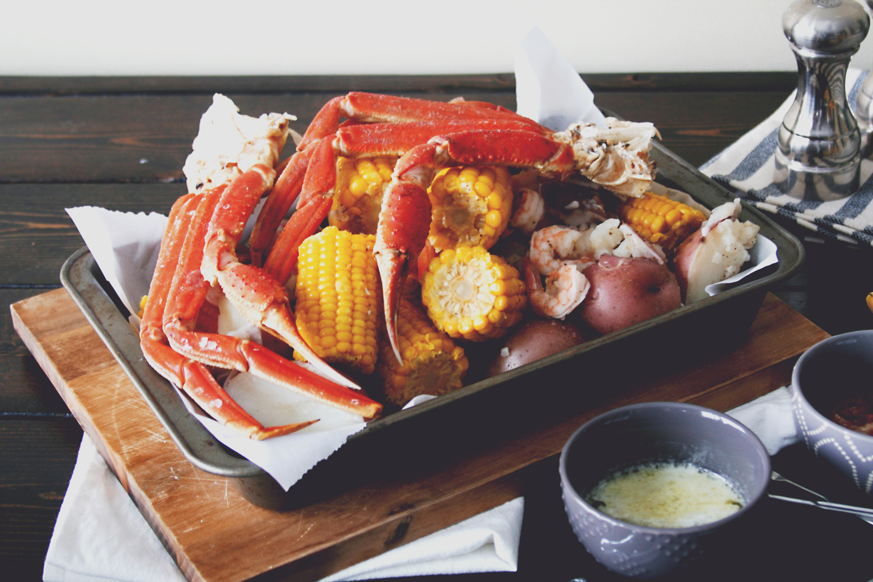 Snow Crab Boil with Corn and Potatoes Daily Ciabatta