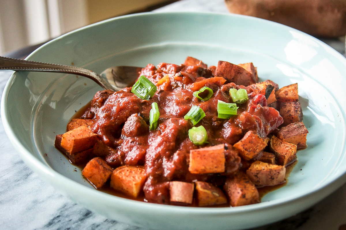 Slow Cooker Barbecue Venison Chili - Daily Ciabatta