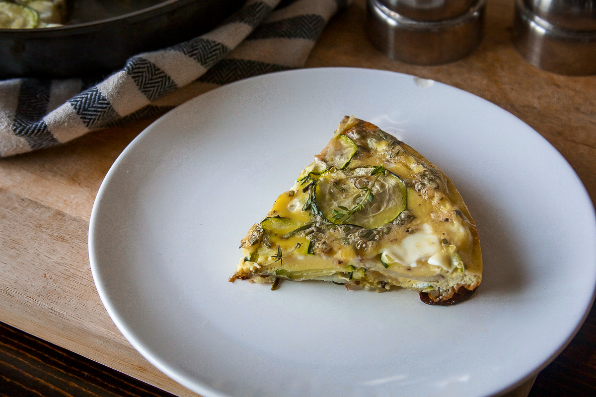 Ultimate Zucchini And Rosemary Potato Frittata - Dairy Free - Daily ...